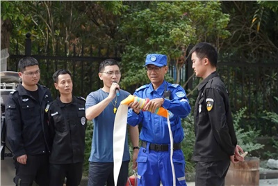 以練筑防 | 湘聯(lián)電纜大型消防演練圓滿完成！