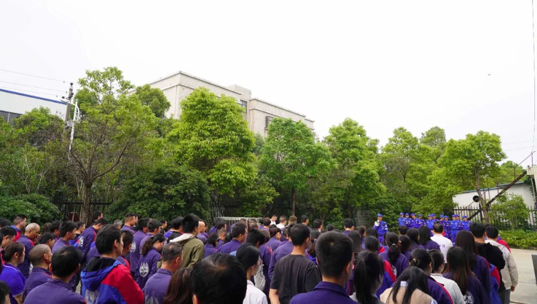 以練筑防 | 湘聯(lián)電纜大型消防演練圓滿完成！